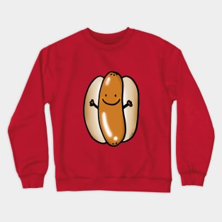 cute hot dog Crewneck Sweatshirt